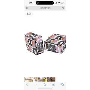 Foldable Bedding Organizer, Storage Bins for Bed Sheets, Duvet Covers and Pillow